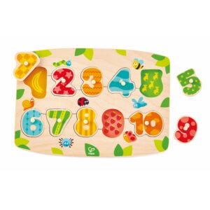 Hape Number Peg Puzzle