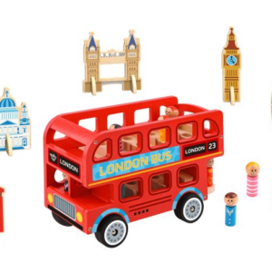 Tooky Toy Wooden London Bus