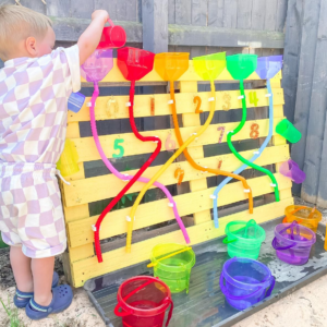 The Original Water Wall DIY Kit - inc Screws & Brackets plus Buckets