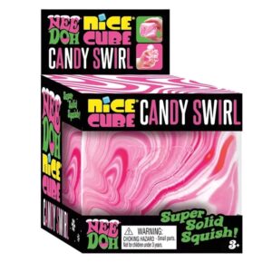 NeeDoh Nice Cube Candy Swirl