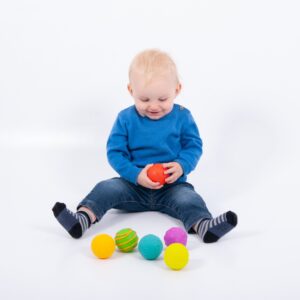 Tickit Sensory Texture Balls - 6Pk