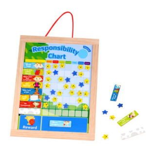 Tooky Toy Wooden Responsibility Chart