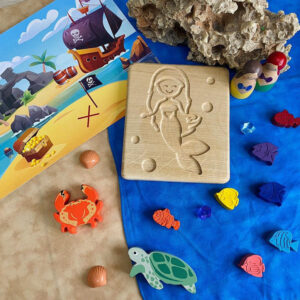 Mermaid Ship Oak Sensory Board