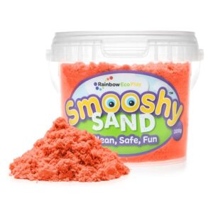 Rainbow Eco Play Smooshy Magic Sand Red - 170g