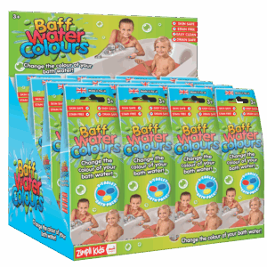 Zimpli Kids Baff Water Colours 9 pack 18g