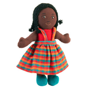 Lanka Kade Girl Doll - Black Skin Black Hair