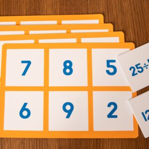 Learnwell Division Bingo