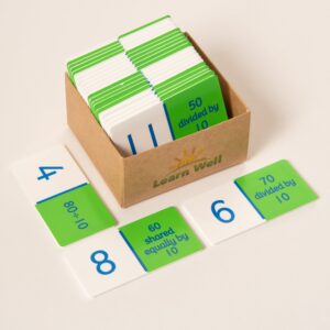 Learnwell Division by 10 Dominoes