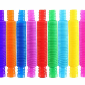 Rainbow Expandable Pipes - Set of 12/Individual Colours