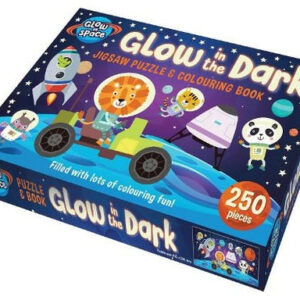 Glow in the Dark Book and Jigsaw - Space