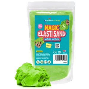 Rainbow Eco Play Magic Elasti Sand Green – 485g