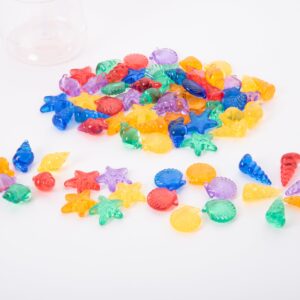 TickiT Translucent Colour Shells - Pk72