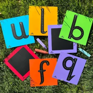 Learnwell Alphabet Chalkboards Small - Set 4