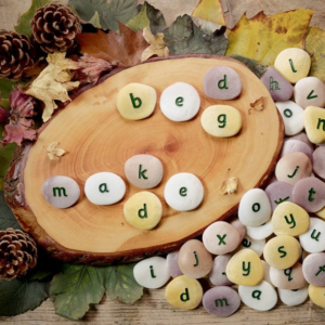Yellow Door Alphabet Pebbles - Word Building Set