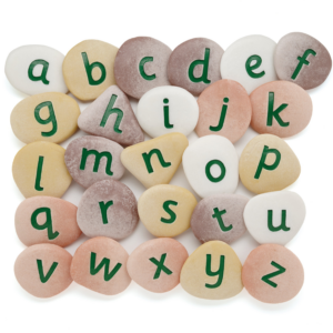 Yellow Door Jumbo Alphabet Pebbles