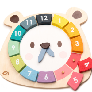 Tenderleaf Bear Colours Clock
