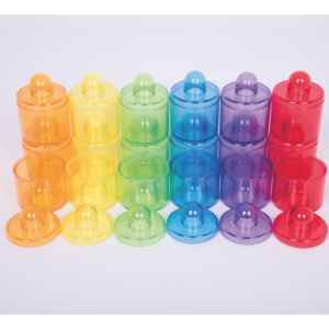 Tickit Translucent Colour Pot Set - Pk18