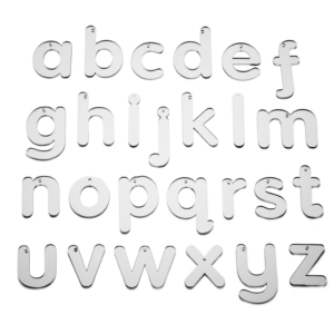 Tickit Mirror Letters Lower Case - Pk26