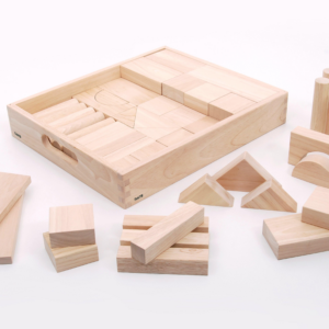 Wooden Jumbo Block Set - Pk54 - FREE POSTAGE