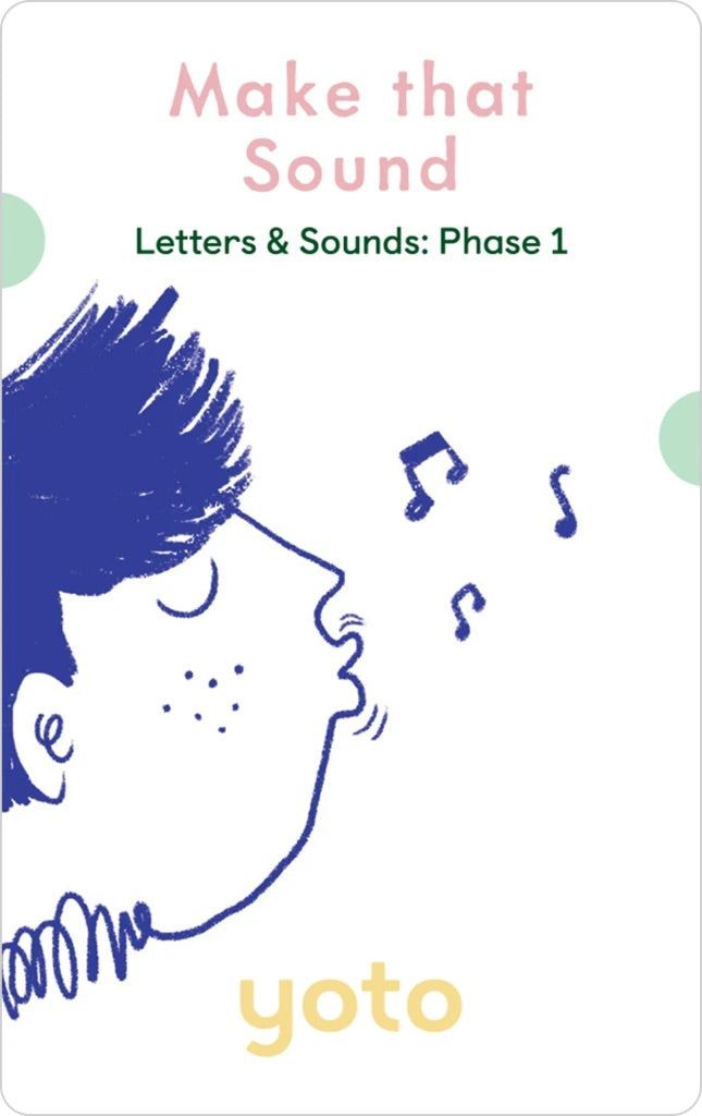 Yoto Audio Card - Phonics: Letters & Sounds: Phase 1 - Image 5