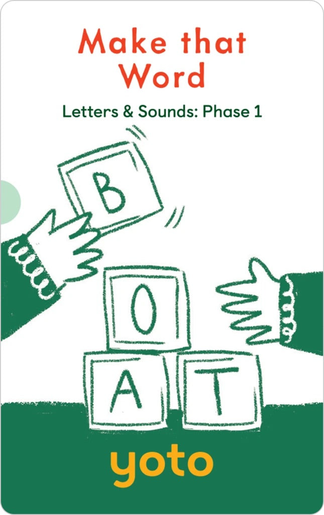 Yoto Audio Card - Phonics: Letters & Sounds: Phase 1 - Image 7