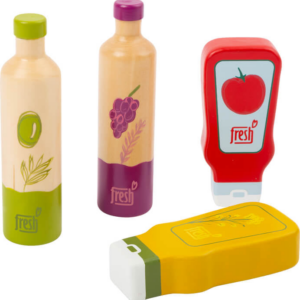 Small Foot Sauces and Oil Set