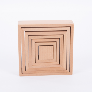 Tickit Natural Architect Squares - 7Pc