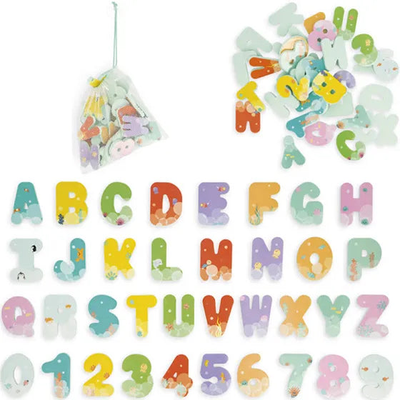Janod Bath Time Letters and Numbers - Image 7