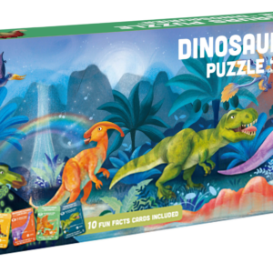 Hape 200pc Dinosaur Puzzle Glow in the Dark 1.5m