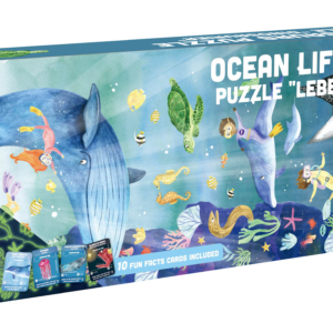 Hape 200pc Ocean Life Puzzle Glow in the Dark 1.5m