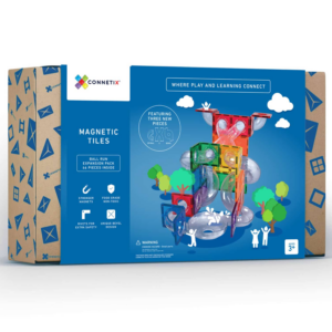 Connetix 66 pc Ball Run Expansion Pack - Rainbow