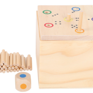 Small Foot Dice Game in a box "6 out"