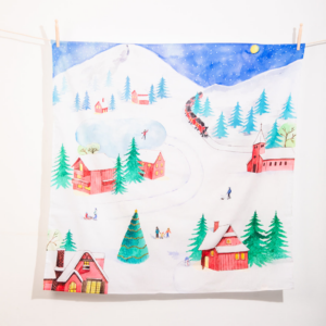 Wondercloths  - A Winter Village - Maxi