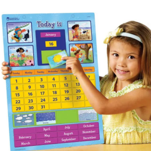 Learning Resources Magnetic Display Learning Calendar
