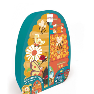 Scratch 2 Sided Puzzle x 2 20pcs – BEE in & out
