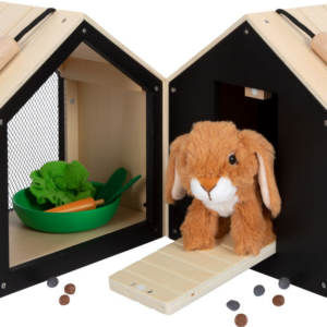 Small Foot Rabbit Hutch with Enclosure
