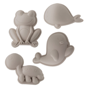 Scrunch Sand Moulds Frog Set - Mushroom