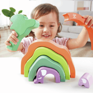 Hape Safari Elephant Stacking Blocks