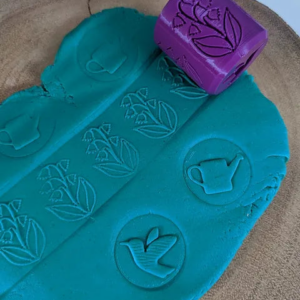 Bluebell Flower Playdough Roller
