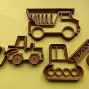 Construction Vehicle Dough Cutters