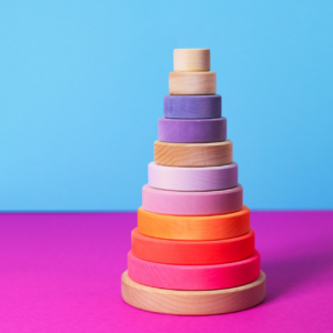 Grimm’s Conical Tower Neon Pink