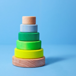 Grimm’s Small Conical Tower Neon Green