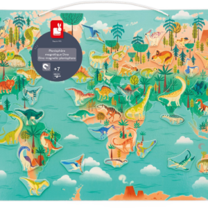 Janod - Dino Magnetic Dino Planisphere