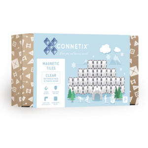Connetix Clear Rectangle Pack 12 Pc