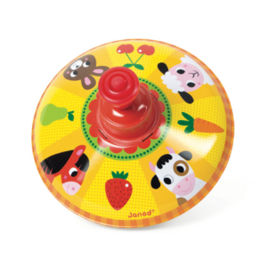 Janod - Farm Metal Spinning Top