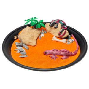 Rainbow Eco Play  Fire – Small World Play Multicoloured Sand– 1kg