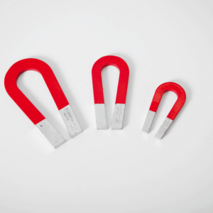 Tickit Chrome Steel Horseshoe Magnet Sets - 3 Pack