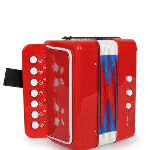 Small Foot Accordion - Red