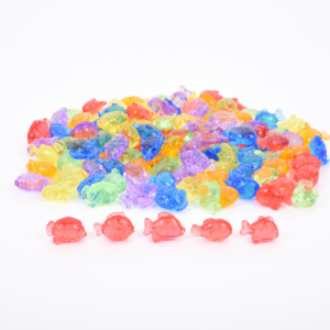 TickiT Translucent Colour Fish - Pk120