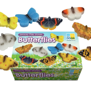 Yellow Door  – Butterflies – Sensory Play Stones